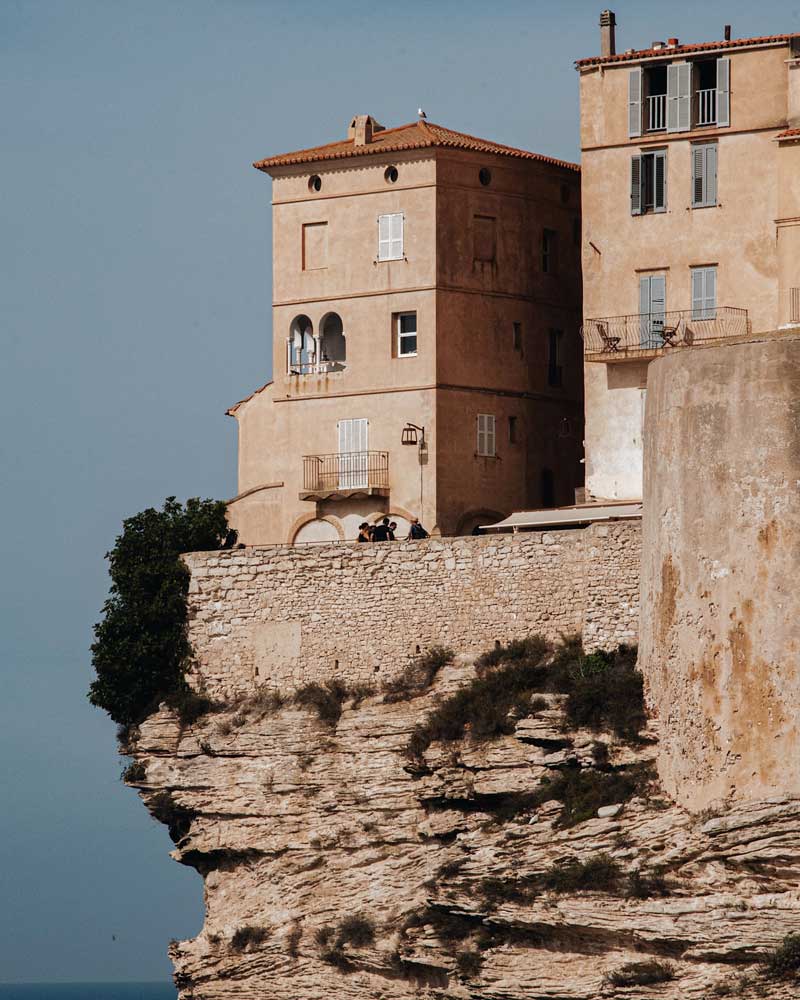 Visite du village de Bonifacio